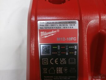 Predam 12 a 18V nabijacky Milwaukee - 4