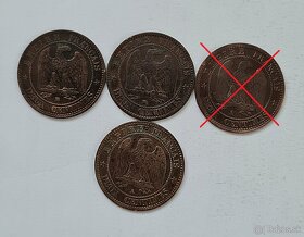 mince Francuzsko stare 1 - 4
