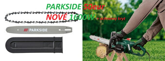 Elektrická reťazová píla PARKSIDE 1600W - 4