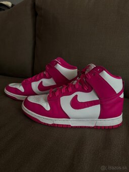 NIKE DUNK HIGH PINK PRIME – limitovaná farba, super stav - 4