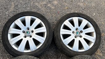 ☑️sada kolies Škoda Flash 5x112 r17 - 4