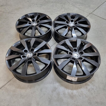 Škoda hliníkové disky 5x112 R17 6J ET48 - 4