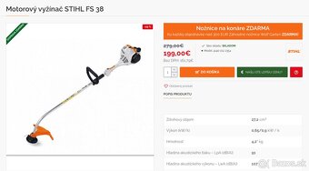 Stihl FS38 krovinorez - 4