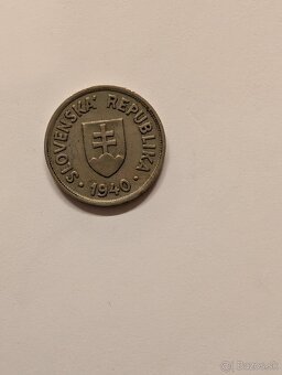 Predám mincu 50 halier rok 1940 Slovenský Štát - 4
