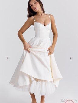 Svadobné / popolnočné šaty - 4