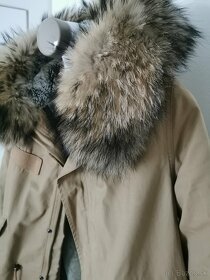 Zimná bunda s pravou kožušinou - 4