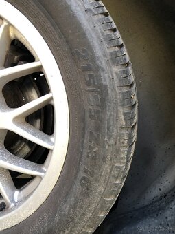 BBS Hliníkové Disky + Letné Pneumatiky 215/55 ZR 16 - 4