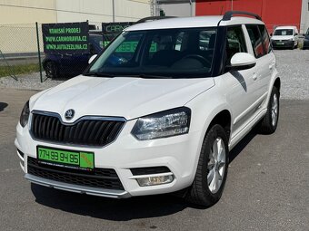 ► ŠKODA YETI 1,4 TSI 4x4 - 110 KW, NAVI, PARK. SENZORY◄ - 4