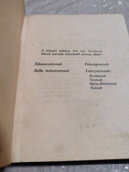 Starožitna Maďarska kniha r.1925 - 4