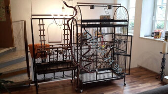 Voliéra pre vtáky - klietka pre zvieratá XXL NOVÁ - 4