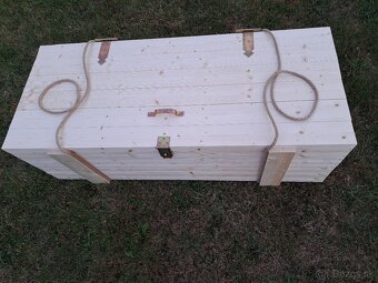 Debnička na víno a drevená škatuľa box - 4