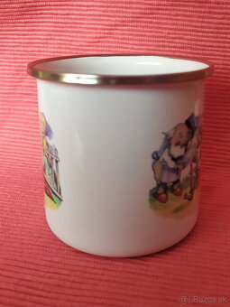 Smaltované hrnčeky s retro obrázkami - 4