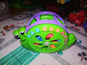 Fisher price vkladačka slimák - 4