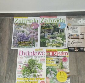 Rôzne časopisy o byvani a zahrade - 4