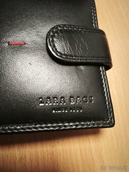 Predám novú pánsku kožennú peňaženku LARA BAGS - 4