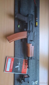 Airsoft AK-74U CYMA Drevo/Kov - 4