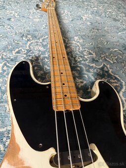 MILAN ČÍŽ HANDMADE 51" P-BASS + fender case - 4