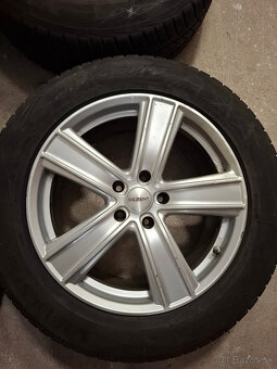 Predám ALU disky Dezent R19, 5x112 ET 46 + zimné pneu - 4