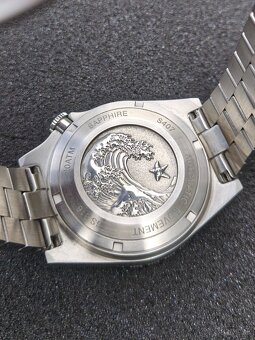 Luxusné pánske diver hodinky - SEESTERN 600T Yellow, Komplet - 4