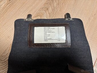 Vojenská brašňa s rukávovými páskami, originál ČSLA, nová - 4