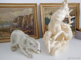 Štvanica / Medveď polárny  strožitné predmety, - 4