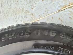 ALU Disky 5x112 R15 + nové zimné pneumatiky ✅️ - 4