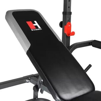 Lavička na cvičenie - bench - HAMMER BERMUDA XT - NOVÁ - 4
