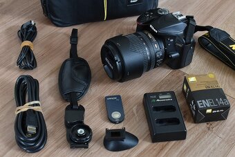 Nikon d3400 s bluetooth - VR objektiv 18-105 AF 7 tis. cvak. - 4
