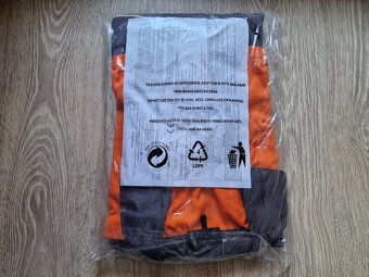 Blúza CXS MOFOS, zváračská, pánska, sivo-oranžová, montérky - 4