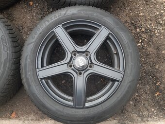 ELEKTRONY 5x112r16 obuté zimné 205/55r16 - 4