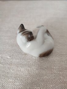 Rosenthal classic rose mačička porcelánová soška
- 4