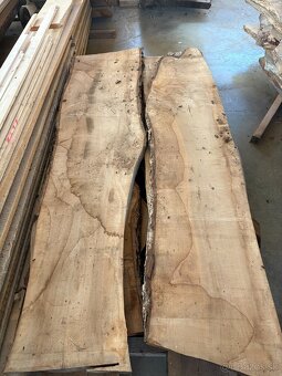 Vysušené orechové fošne, orech, 52 a 60 mm - 4