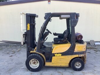 Yale GLP25VX, 2.5 t, Triplex 4,95 m, LPG - 4