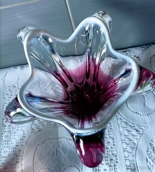 Váza - hutné sklo - 4