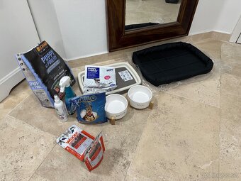 Klietka pre psa +veci pre steniatko - 4