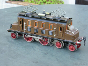 Rušeň Märklin E CS 66 13020 - hnedá - rozchod 0 - 4