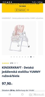 Detska jedalenska stolicka - 4