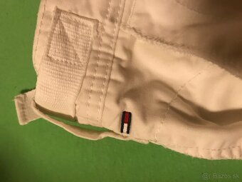 TOMMY HILFIGER originál white pánske capri nohavice L/XL - 4