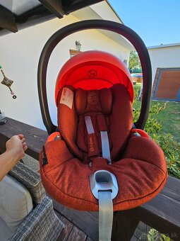 Cybex vajíčko,isofix - 4
