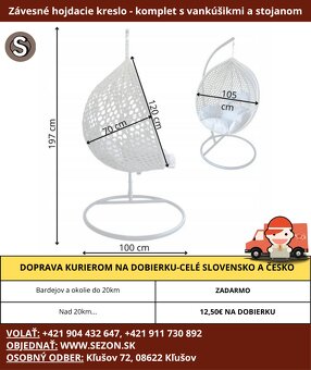 RATAN❗Zavesne hojdacie kreslo,Fotel,Kokon,kresla❗Skvela cena - 4