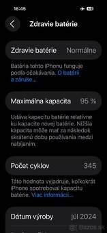 iPhone 16 Pro 256 GB čierny titán - 4