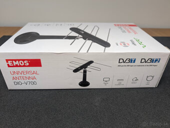 Univerzálna DVB-T2 anténa EMOS J0685 (nová) - 4