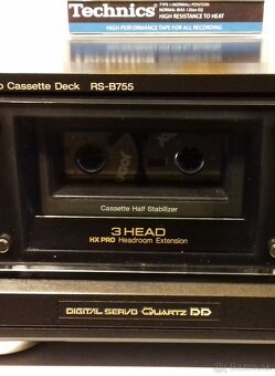 ClassAA spickovy 3-hlavovy deck TECHNICS RS-B755 JAPAN, AK60 - 4
