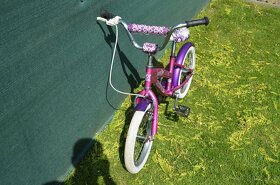 Detsky bicykel ružový, dievčenský, 16'' kolesá - 4