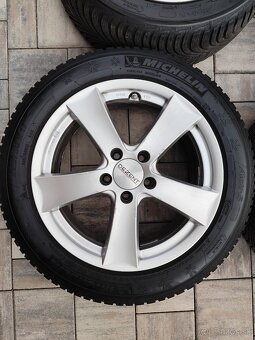 Predám disky 7JX17 H2 a zimné pneumatiky 225/50r17 - 4
