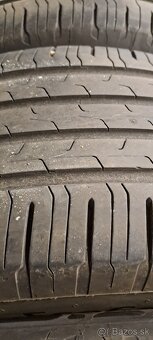 Predám 4ks jazdené letné 235/55r18-104V Continental - 4