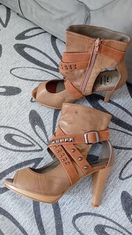 Nové sandále,veľ.41.opätok 10cm - 4