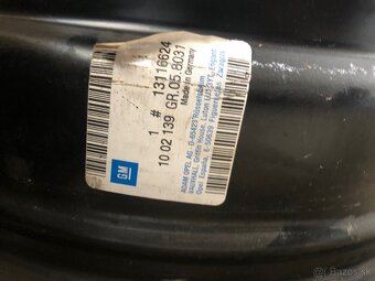 Opel plechovy disk - 4