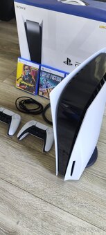Predám PlayStation 5, PS5 + 2x dualsense - 4
