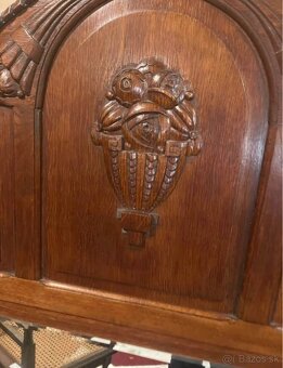 Starozitne zrkadlo, bazar, v 153 cm, s 82cm - 4
